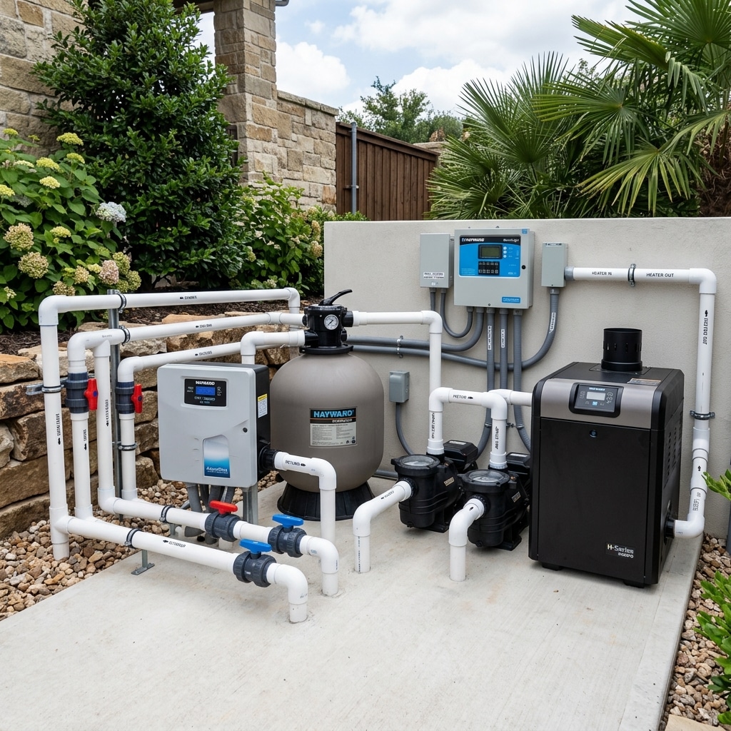 San Diego pool repair, heater, pump, filter and automation services